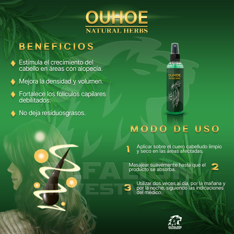 SERUM OUHOE - ELIXIR PARA EL CABELLO