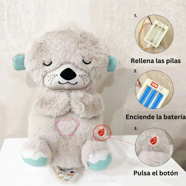 NUTRIA RELAJANTE ¡CON LUCES Y SONIDO! 😍❤️ - ENVÍO GRATIS